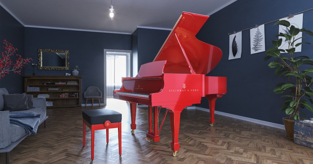 SteinwayAndSons's tweet photo. Vibrant color breathes character into the Steinway grand. Learn more about the Steinway &amp; Sons Color Collection ➡️ https://t.co/89Zxz6t0W4 ❤️🎹✨ https://t.co/o0MaR3E5kU