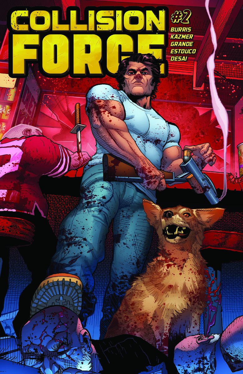 CollisionForceX's tweet photo. COLLISION FORCE #2 - CHRIS JOHNSON COVER🔥
 
The perfect time of year for aura farming is summer blockbuster season.
And there’s no stronger crop than when Chris Johnson and Jorge Sutil get their hands on LARS BOWMAN and RIPPER.
Blessed to have Chris and Jorge back in the Collision Force universe with this legendary cover.

The Kickstarter for Issue #2 drops later this month — prepare yourselves!

 Click NOTIFY on our Kickstarter pre-launch page (link in comments) before the launch (it’s free) and you’ll get early access + great discounts when we go live.

🚨ATTN ACTION MOVIE @X! 🚨

@AndrewMGorham
@A_BlackShyGuy
@ActionElite
@BulletproofPod
@JMJActionFlix
@A4EPodcast
@Retro_V_Junkie
@VyceVictus
@ZackMalibu
@ChrisTheBrain74
@AddictsAction
@bigbadfilmfest 
@ReelPopornGeek 
@Prestond79S 
@MAActionCinema 

#aurafarming #comicbooks #kickstarter #actionmovies #collisionforce #chrisjohnson #kickstartercomics #indiecomics