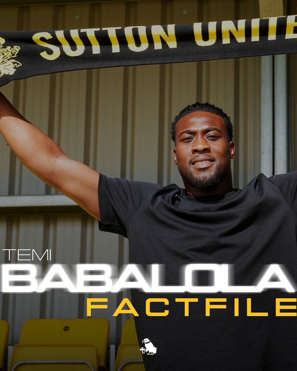 suttonunited's tweet photo. Our new U 👋