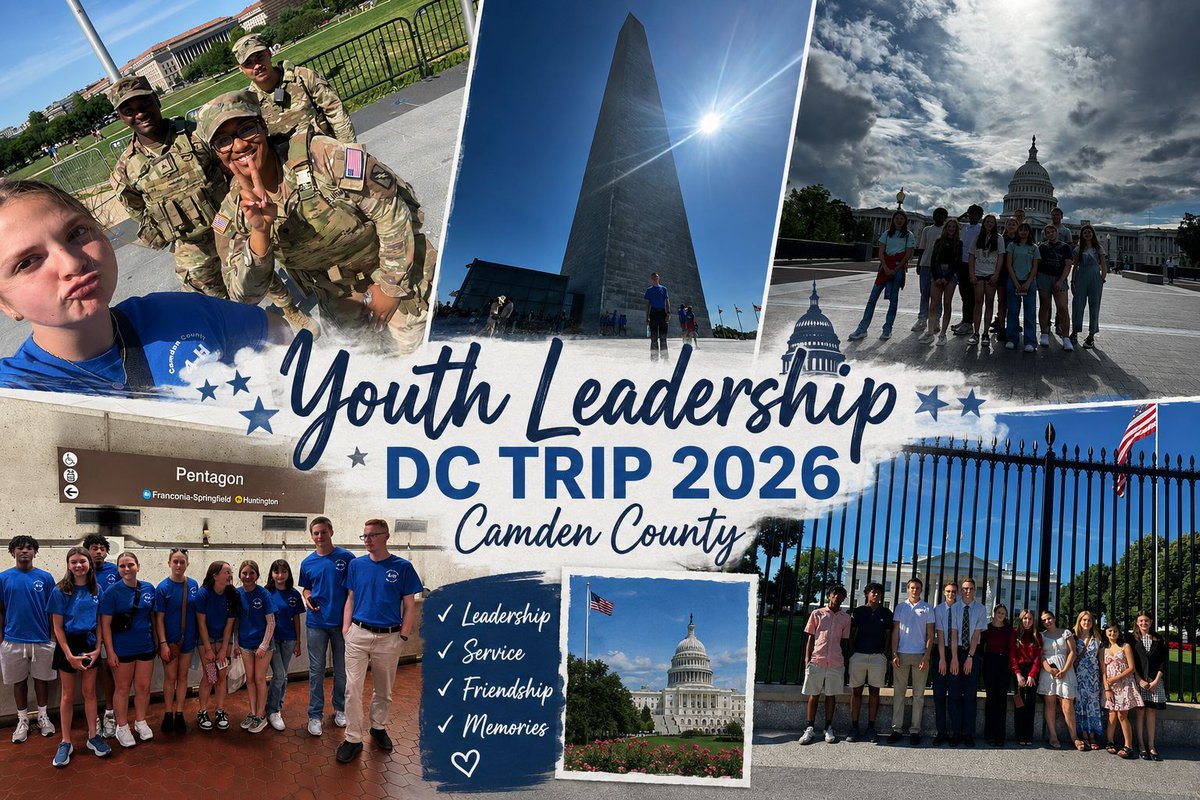 CamdenExtension's tweet photo. The Camden County 4-H Youth Leadership Trip to Washington, D.C. was an unforgettable experience filled with learning, leadership, and friendship. https://t.co/KsK2xhonD4