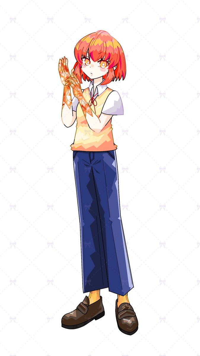 FmatiaM's tweet photo. 塗り方迷走途中だけど結構可愛い感じな気がする！ https://t.co/PATSha7srH