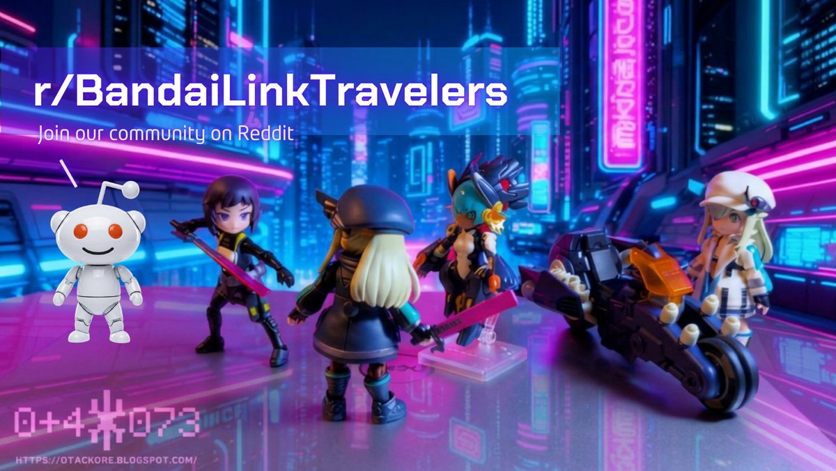 otackore's tweet photo. Calling all Bandai Link Travelers collectors!

Join our new Reddit community over at subreddit: r/BandaiLinkTravelers

Let's build this community together—drop by to share and post your collection!

Thank you! 🤖

#BandaiLinkTravelers #LinkTravelers #reddit #subreddit #otackore https://t.co/qhMmOPuf80