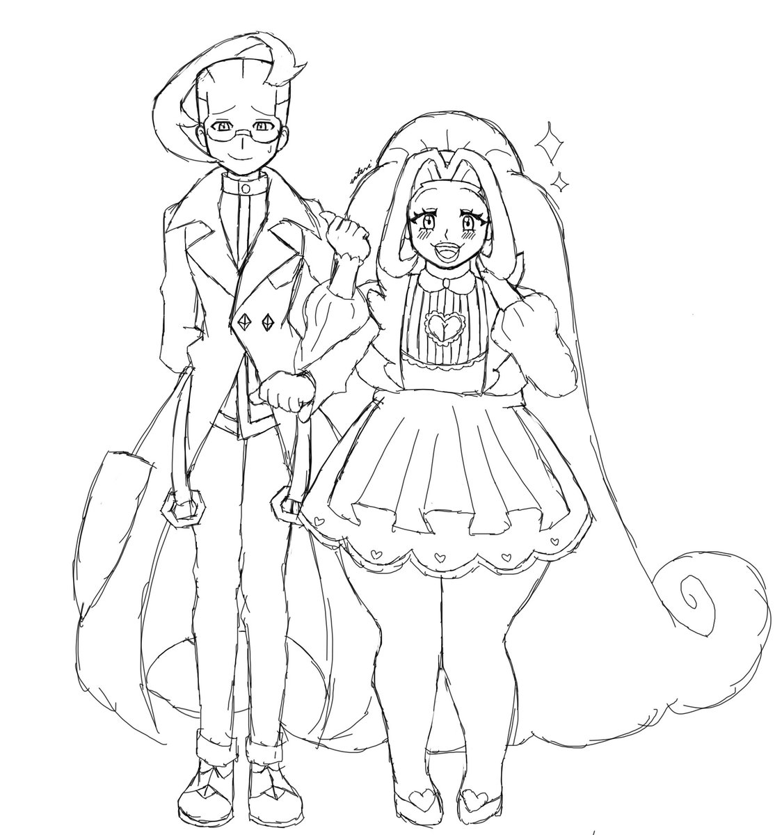 ashketchumyume's tweet photo. #Amoress and #PenPointShipping meeting up for their double date!! (Excuse me for le tags)
#yumetwt #pokeyume https://t.co/MzIdMHQGhM