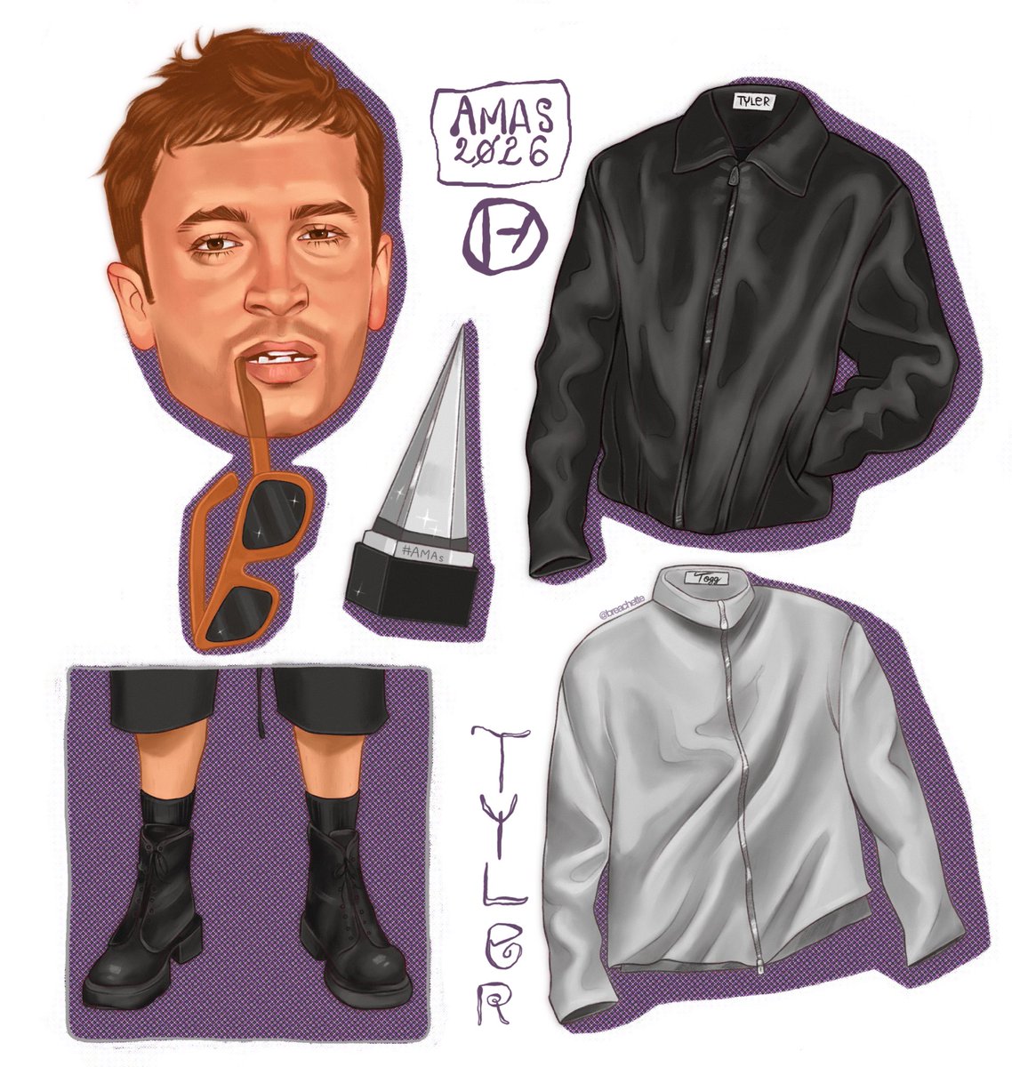 breachette's tweet photo. @tylerrjoseph at the #AMAs 💅🏻
#cliqueart https://t.co/tNLzTONLAq