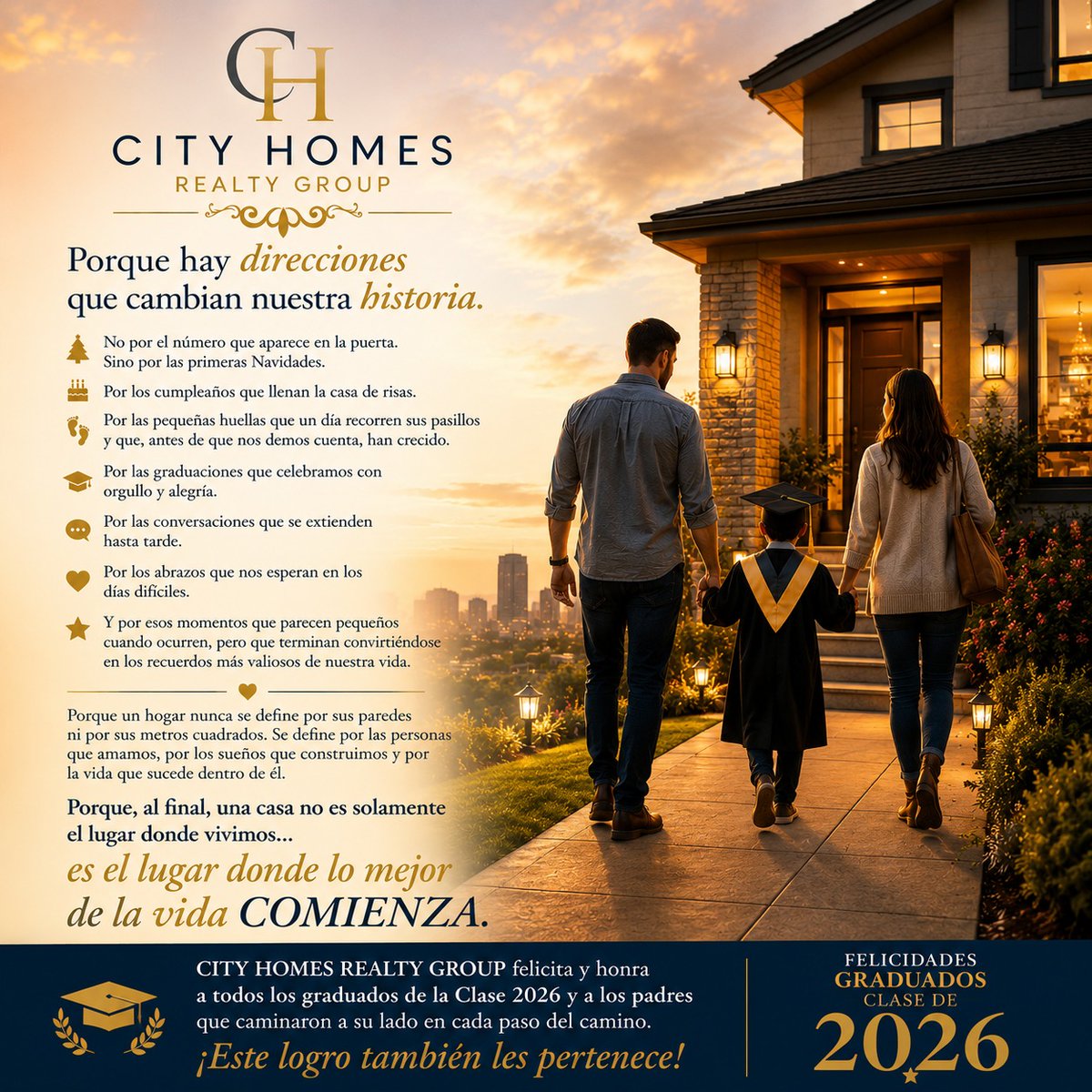 CHomesrealty's tweet photo. CITY HOMES REALTY GROUP ..
Felicita y honra a todos los graduados de la Clase 2026 y a los padres que estuvieron a su lado en cada paso del camino. Este logro también les pertenece.!✨🌟🤗 https://t.co/EbPtMSbaCi