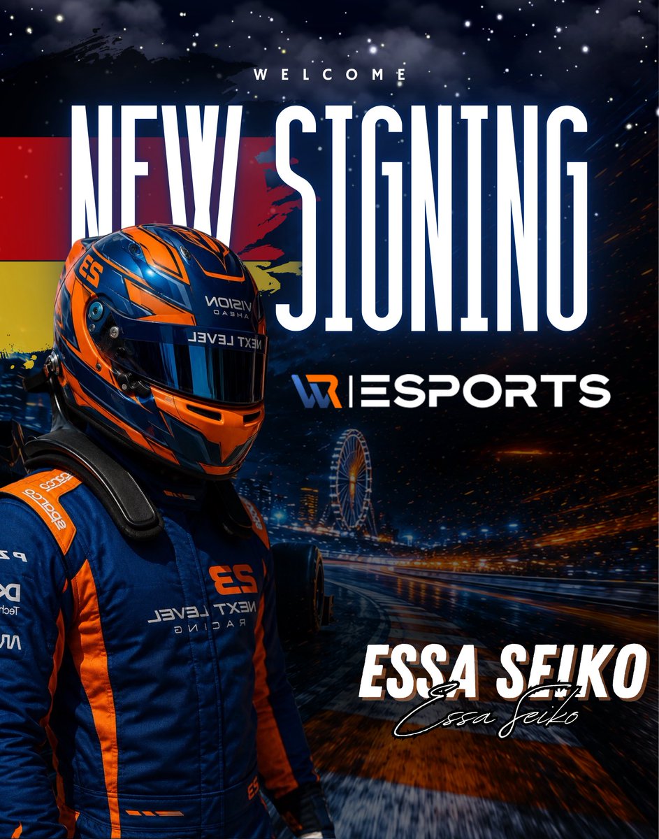 WRL_ESPORTS's tweet photo. Welcome Pako and Essa Seiko to WRL Esports! 🏁

Pako joins us as a fast and highly consistent driver who has shown great development over the past titles.

Essa brings an incredible understanding of setups and knows exactly how to get the most out of the car. https://t.co/Tt3Y17dfjz