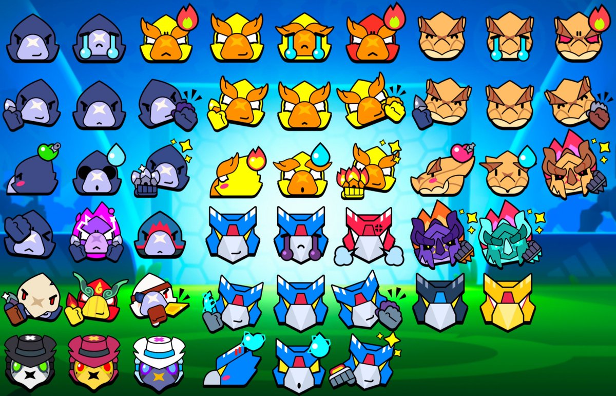 Kit_el_Michi's tweet photo. Día 1313: Hasta la fecha Crow es el Brawler que cuenta con la mayor cantidad de Pins del propio Brawler, con un total de 49 Pins, repartidos en:
- 9 por defecto.
- 2 exclusivos.
- 18 por skins Legendarias.
- 9 del Pro Pass.
- 6 por recolores.
- 5 del resto de las skins.

(1/2) https://t.co/VuQXUprMFU