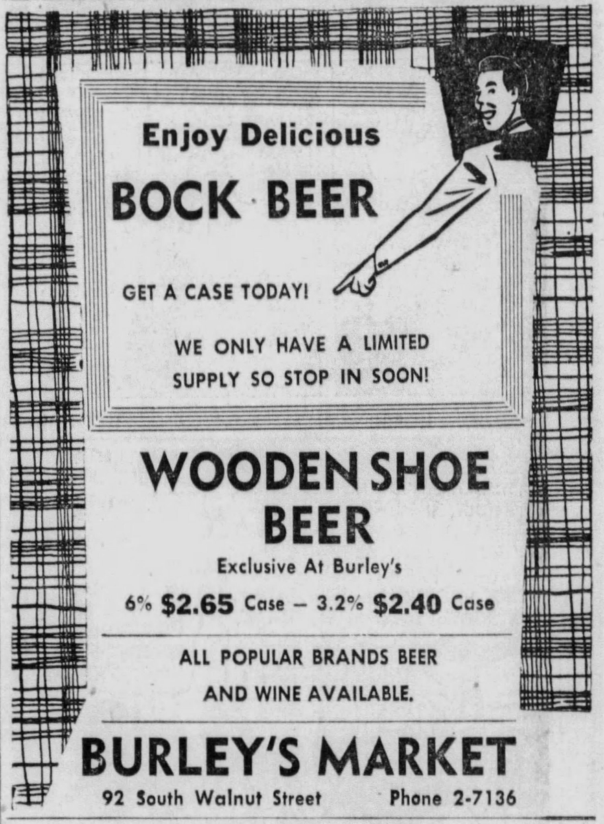 Brookston's tweet photo. Beer In Ads #5258: Enjoy Delicious Bock Beer https://t.co/vdVCEu4JxI https://t.co/rLx92iteVD