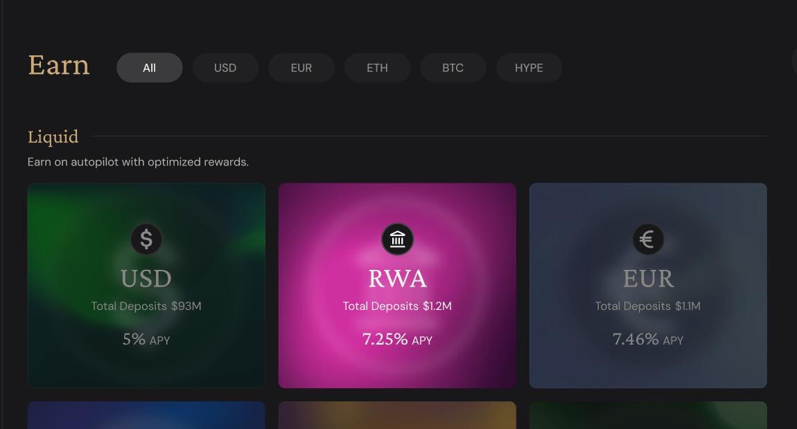 ether_fi's tweet photo. EtherFi Liquid RWA is LIVE!

A new way to earn institutional-grade rewards on stables – in partnership with @plumenetwork.

Deposit at: https://t.co/dTjTqvbiKm

The vault has a $25m cap, APY is variable and not guaranteed. More details on strategies below👇 https://t.co/BuWGmDpumi