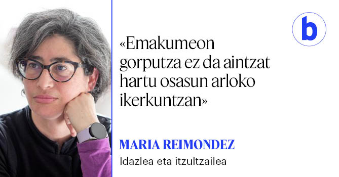berria's tweet photo. Hilekoa ikuspuntu biologiko soiletik aztertu ordez, Maria Reimondezek auzitan jartzen du kolonialismoarekin eta gorputz normatiboekin duen harremana. Haren arabera, pauso handiak eman dira osasun ikerketetan, baina oraindik ere lan handia dago egiteko.
https://t.co/dLWHMLKpew https://t.co/XxXIukD90E