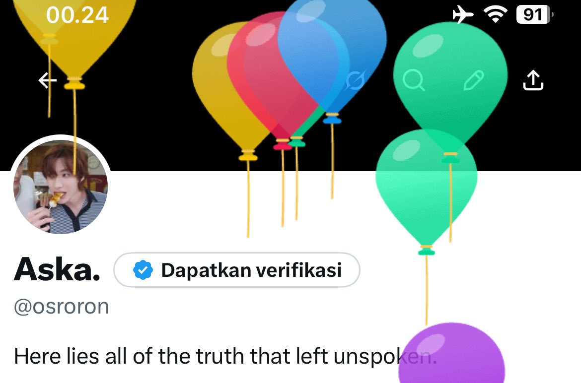 osroron's tweet photo. Alhamdulillah, memasuki usia 17 tahun. 🥹 https://t.co/MNqfG0EX4L