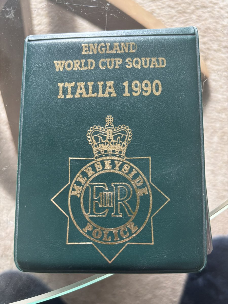 adamsummerton's tweet photo. Before the 1990 World Cup someone at @MerseyPolice had a really good idea to engage with people - they called it ‘Cop a card’ (just found it in a box) https://t.co/heiqoXJQIM