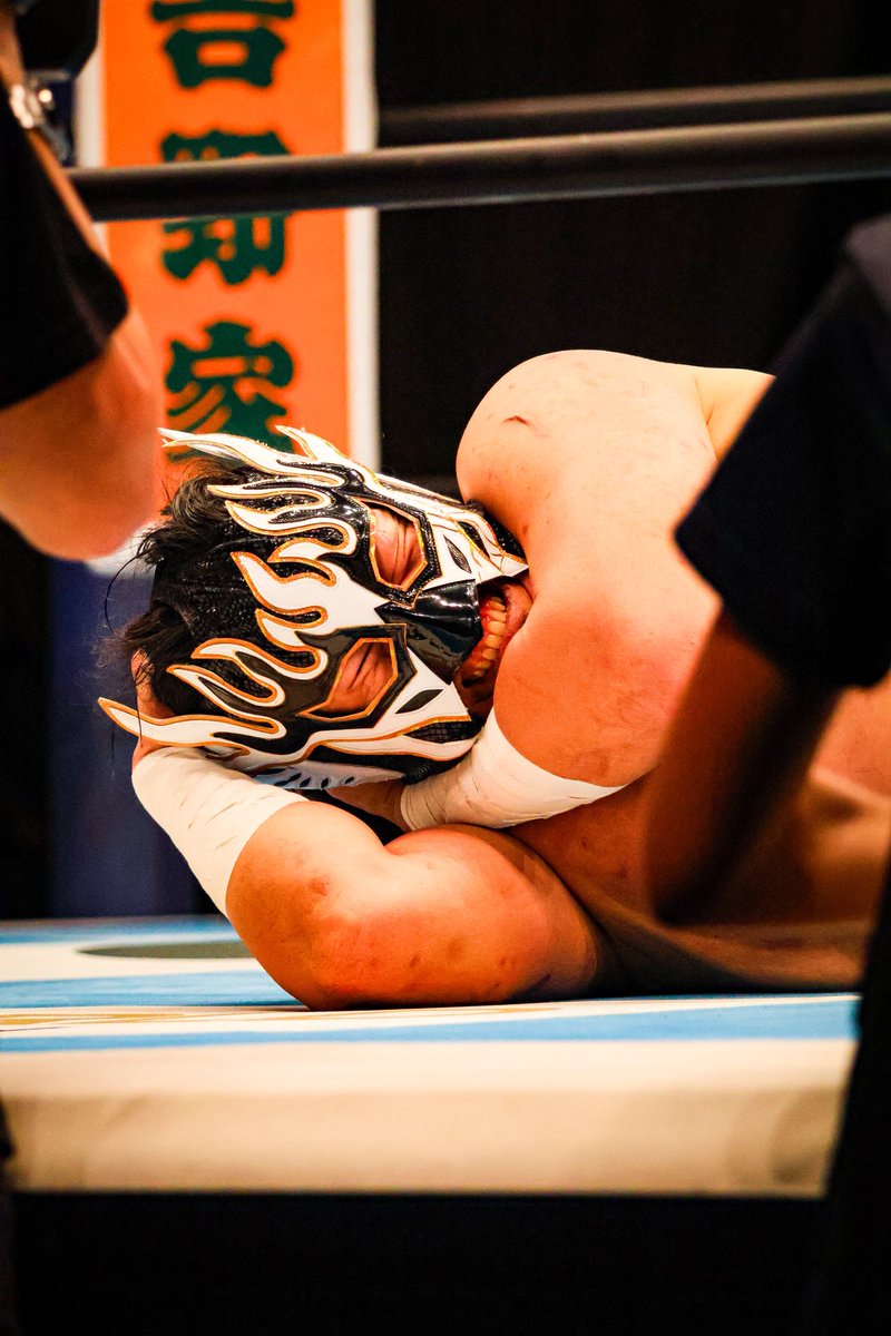 2026.6.3 後楽園ホール #BOSJ33 #Eldesperado 選手 痛みに悶絶する推し