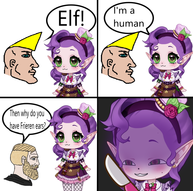 RaiaSweets's tweet photo. They are enhanced human ears, and I will hear nothing to the contrary. https://t.co/8XXx8FJJ9X