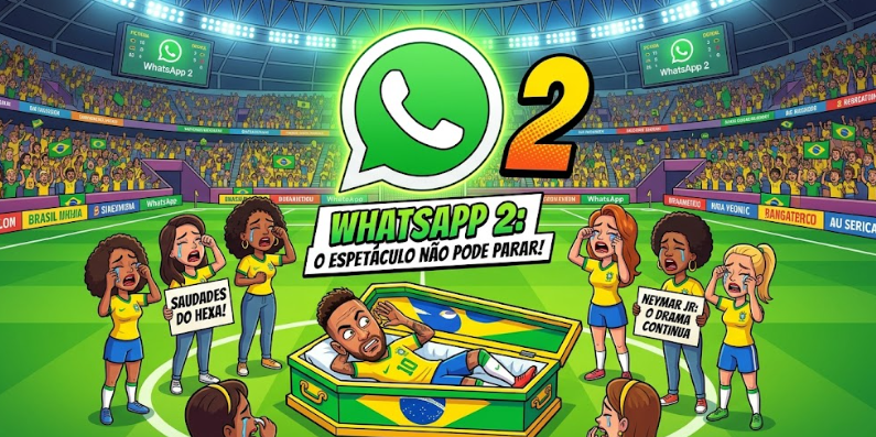 Hadukem's tweet photo. ⚠️AGORA!!!⚠️

CONFIRMADO O LANÇAMENTO OFICIAL DO WHATSAPP 2 JUNTAMENTE COM A MORTE DE NEYMAR jr. https://t.co/fF1fgdZaky