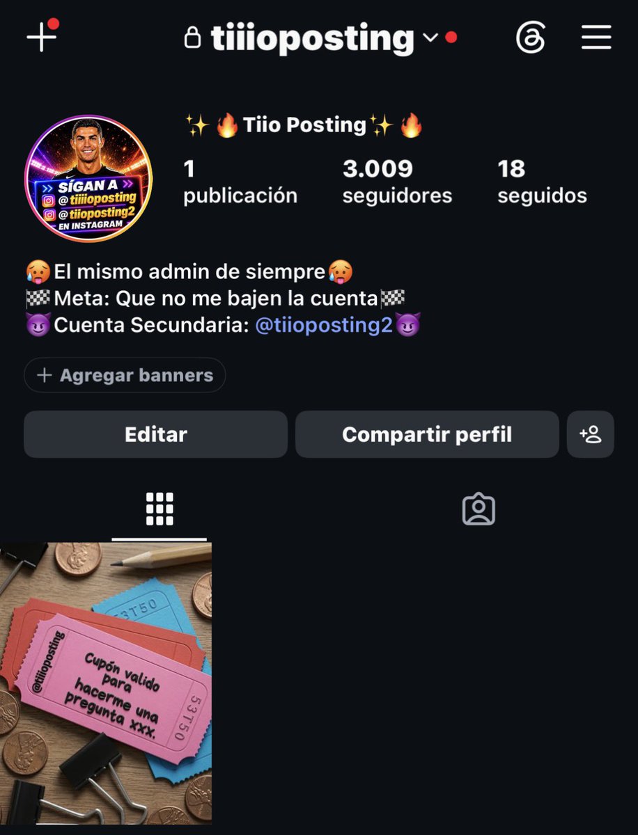 postsutro's tweet photo. 🥵🥵😈😈😮‍💨😮‍💨🤤🤤🔥🔥ESTAMOS A FULL CON MUCHOS APORTES, WATA, CHUDAI, pero no estoy viendo el apoyo en el Instagram VAYAN A SEGUIRME AQUÍ LA MAYORÍA TENEMOS IG, si no veo el apoyo en IG, dejaré de subir aportes y tengo muchos más🥵🥵😈😈😮‍💨😮‍💨🤤🤤🔥🔥
https://t.co/mitOQeu3cj https://t.co/jJxMJ5YRtB