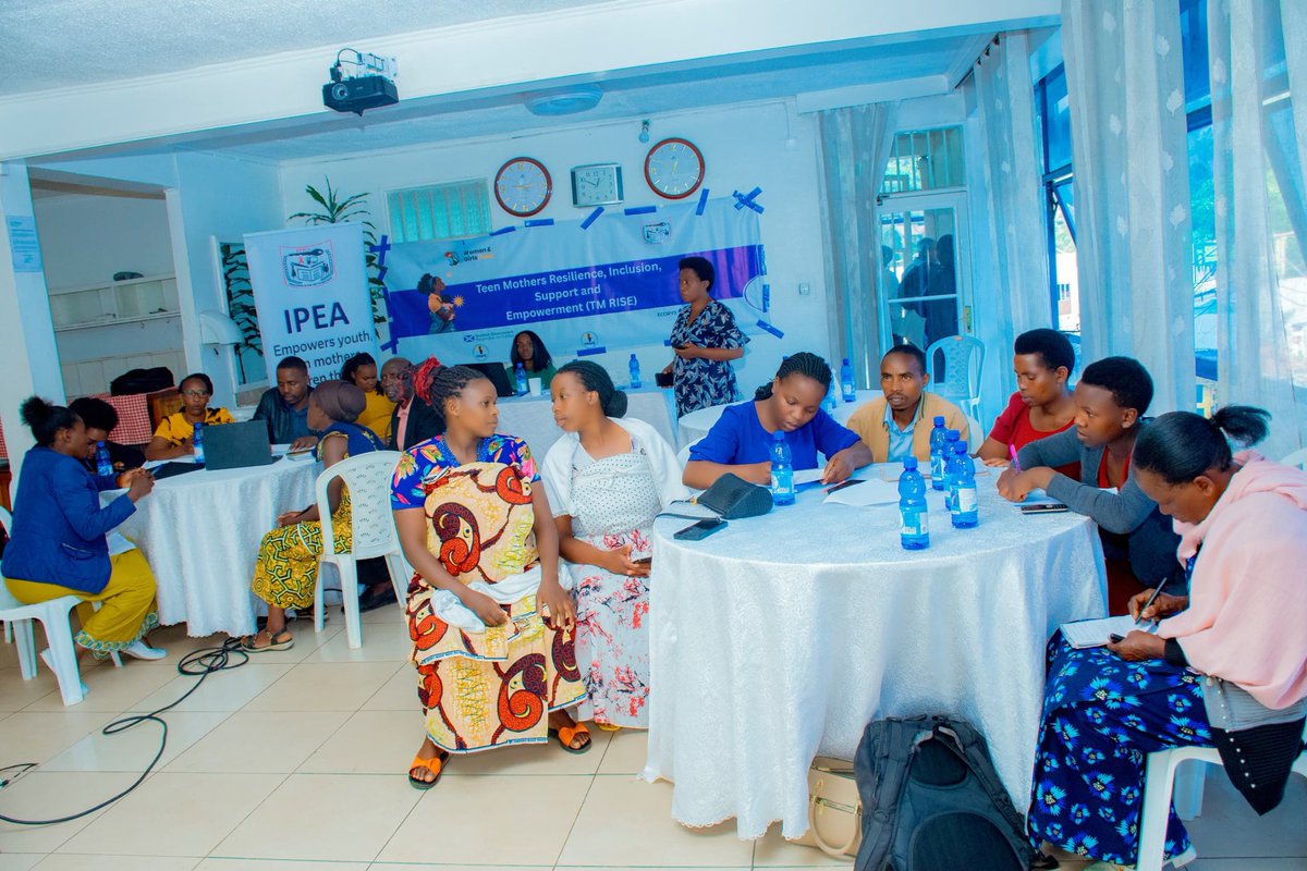 ipeango's tweet photo. Through the Women &amp; Girls Fund, TM-RISE engaged the National Women Council, teen mothers’ representatives, Social Affairs Officers, and Friends of the Family from Base and Cyungo Sectors to advance collaborative advocacy and sustainable support systems for teen mothers. https://t.co/9xRdOaMbx0
