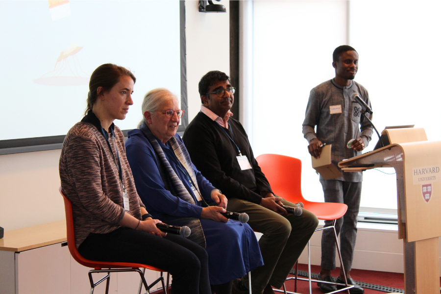 HarvardGH's tweet photo. The Environmental Pressures on Malaria Scholarly Working Group, led by Flaminia Catteruccia, convened a symposium examining the environmental, biological, and societal challenges shaping the future of malaria control and eradication.

📌 Recap &amp; Recording: https://t.co/WlknMjvjJM https://t.co/JFxh5s5yv8