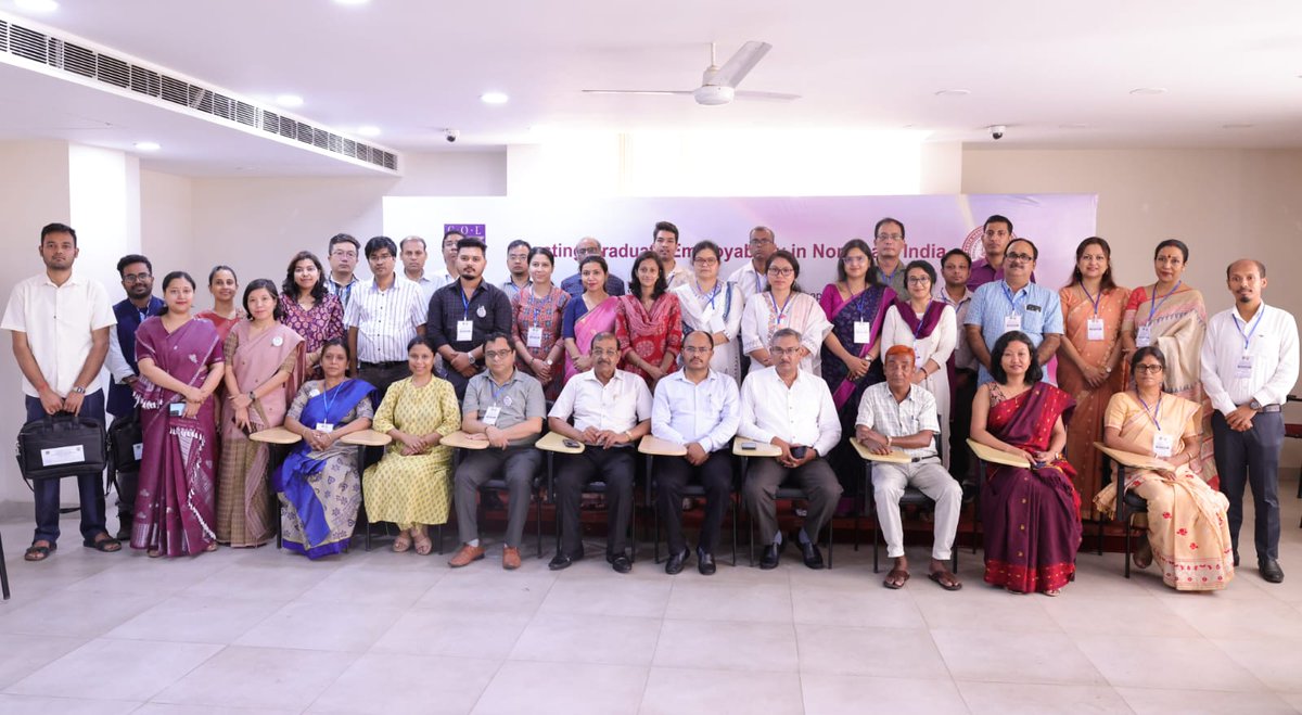 DrRsarma's tweet photo. Participating in the Workshop-cum-capacity building program on Strengthening Graduate Employability and Career Readiness organized by KKHSOU and COL-CEMCA. Excited to enjoy/learn more with academics fraternity 
#capacitybuilding
#graduateemployability 
#careerreadiness https://t.co/9kYtrTnK9P