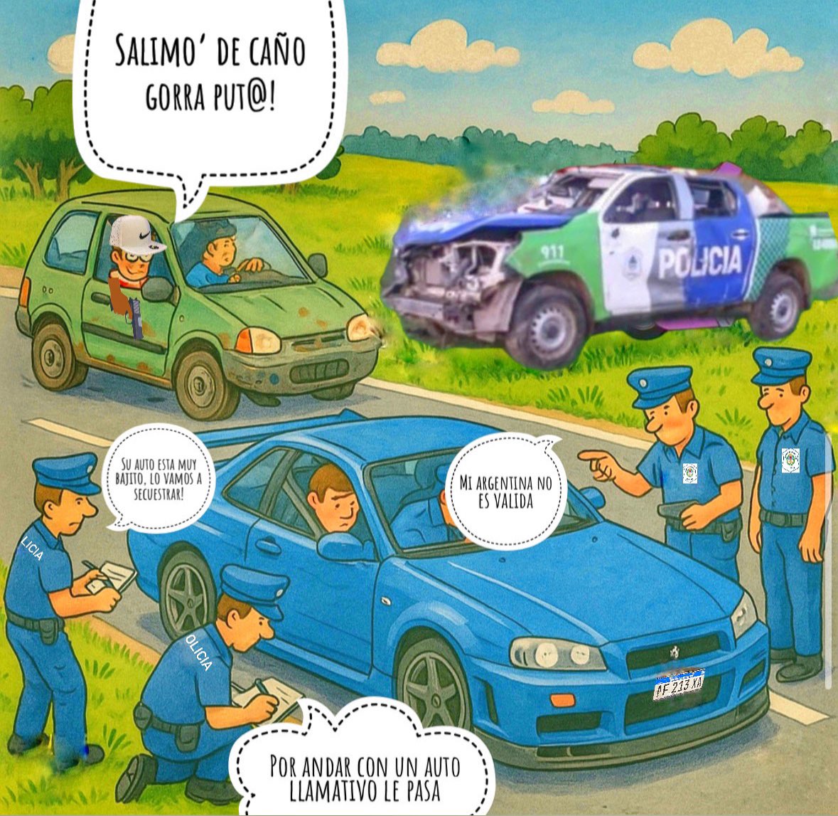 Geor_Arg's tweet photo. @ArrepentidosLLA Cómo se nota que sos progre palermitano, no salís de CABA
Los únicos giles que hacen la Vtv son los que tienen el auto en condiciones o vos te pensas que los carcachos que andan en provincia tienen Vtv?
Siempre pagamos los mismos giles https://t.co/unu2gaOSE6