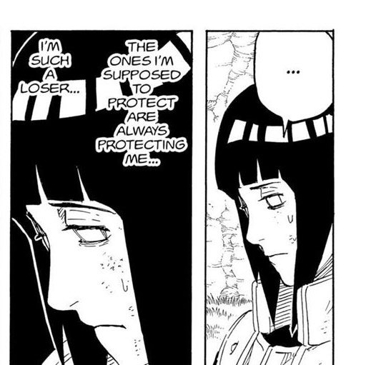 2twelvet's tweet photo. @Kaderanium @dimenotept2 Hinata called herself a loser instead https://t.co/bbPa4wyTry