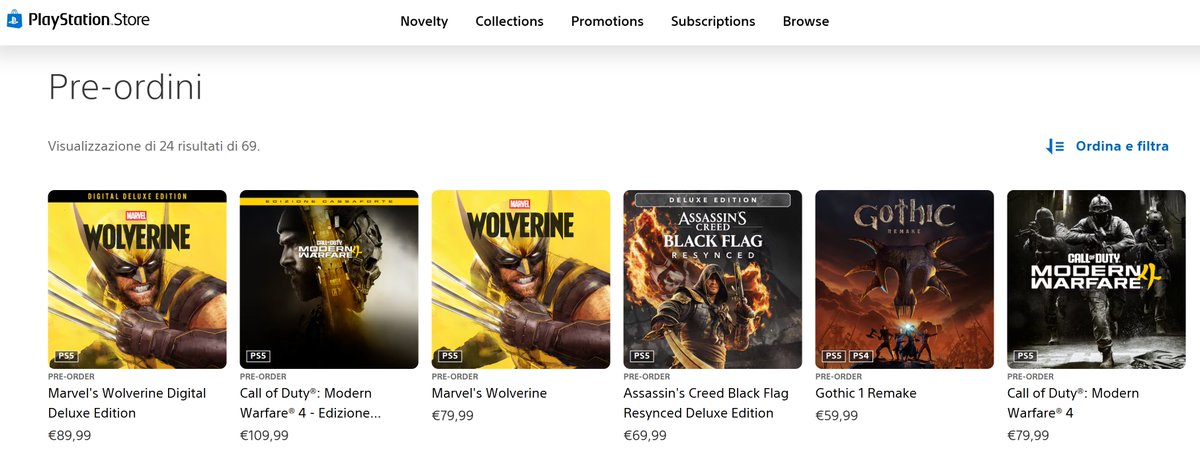 Zuby_Tech's tweet photo. Marvel's Wolverine No.1 On Pre Ordered Game On PlayStation Store In Multiple Regions:

• US 🇺🇸: No.1
• UK 🇬🇧: No.1
• Canada 🇨🇦: No.1
• Italy 🇮🇹: No.1
• Spain 🇪🇸: No.1
• Malaysia 🇲🇾: No.1
• Turkey 🇹🇷: No.1
• Singapore 🇸🇬: No.1 https://t.co/92O7gPBvg7