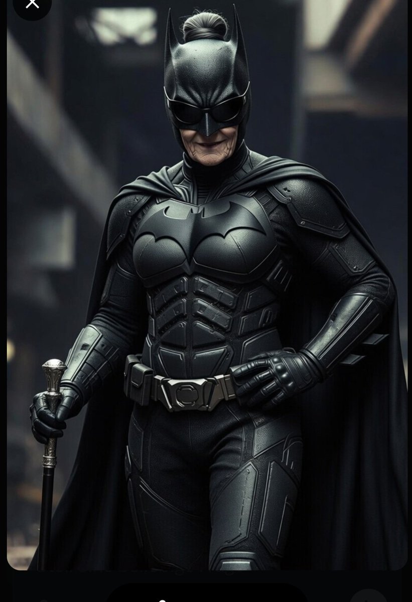 blockcaptain86's tweet photo. @M24Ste Can't wait to play the next Batman game as his grandma! https://t.co/qxqC6tz2Zi