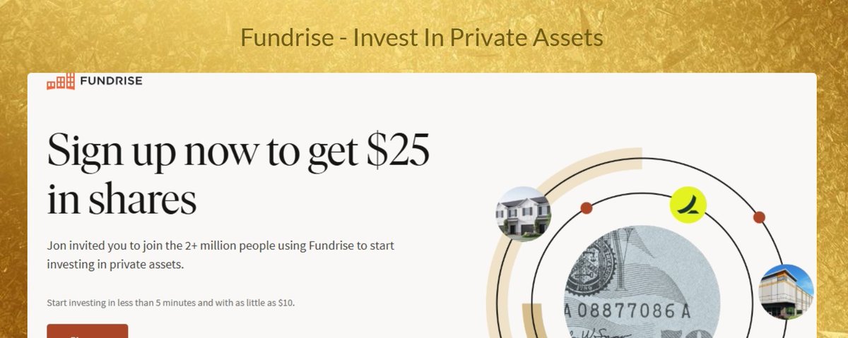 JonArauzo's tweet photo. Invest in private assets using Fundrise and earn passive income from dividends and appreciation. Get $25 in free shares after signing up. ποΈ
β‘οΈ https://t.co/sLNczcHZW2
#investing #privateasssets #signupnow #freeshares https://t.co/M7Yh1Od5eU