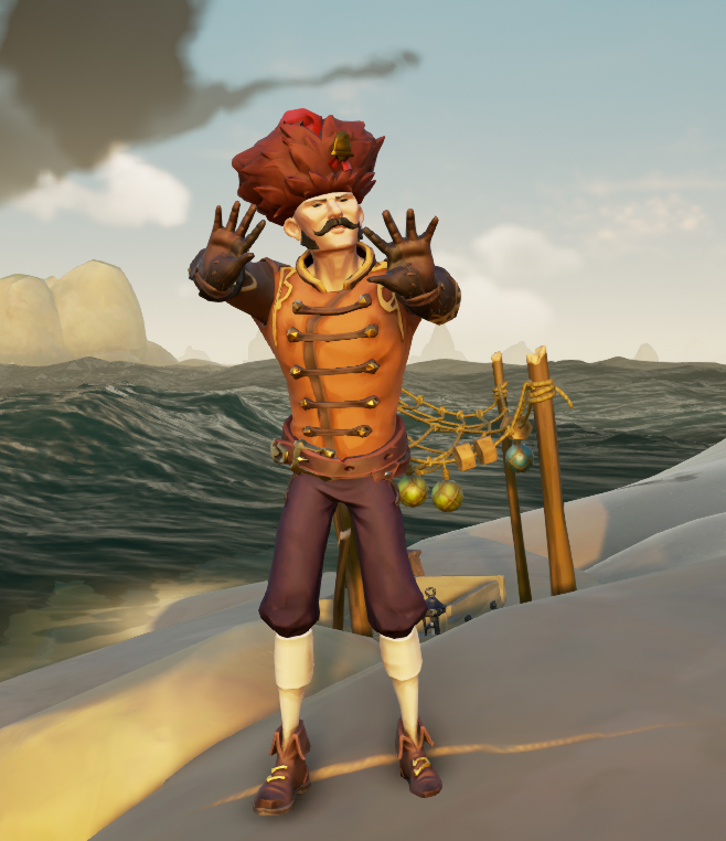 Clasher4801's tweet photo. Theme: Whimsical  #StyleOfThieves #SeaOfThieves
@SeaOfThieves https://t.co/PnEse9ZeXR