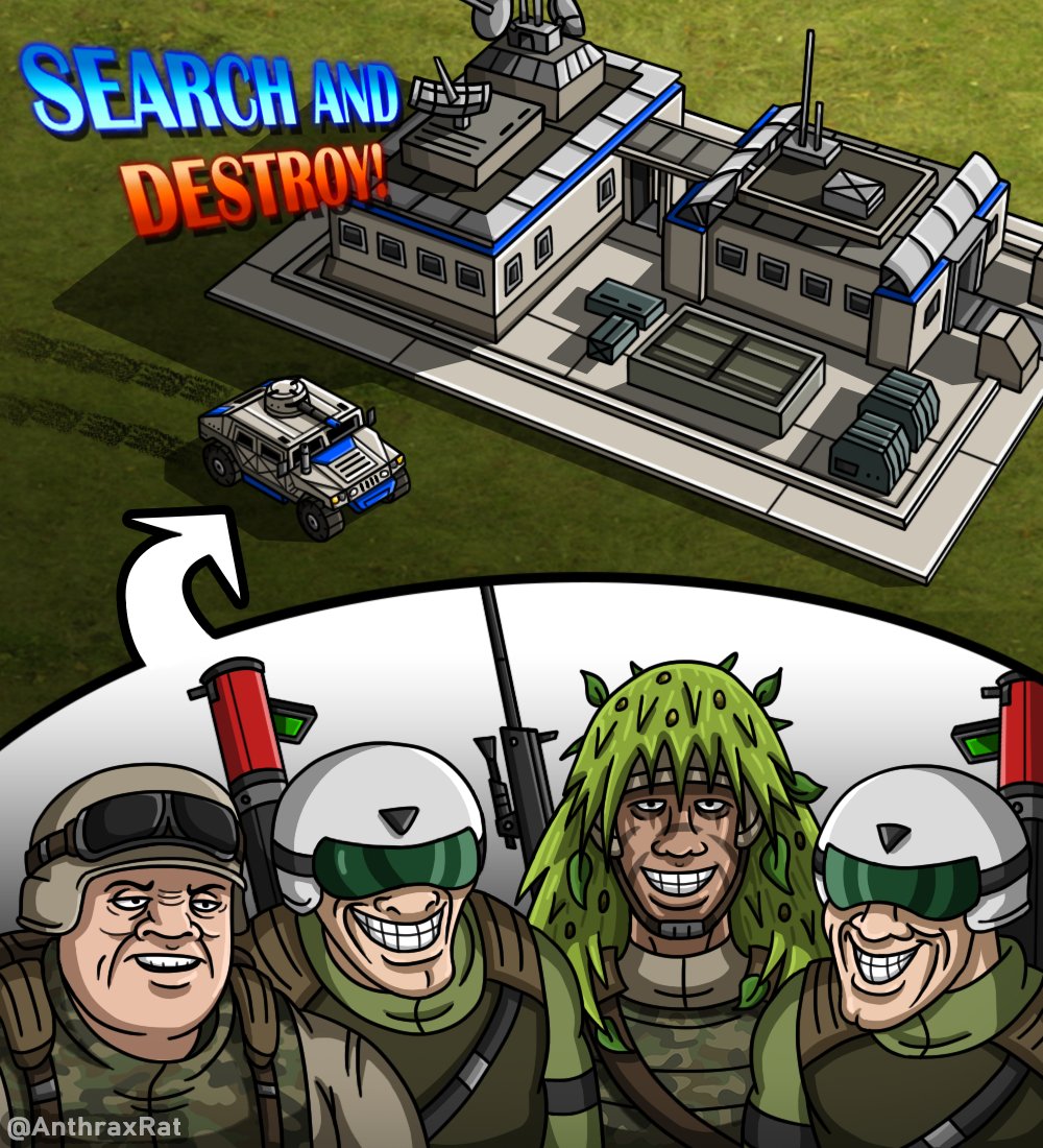 AnthraxRat's tweet photo. usa rockvee strategy

#generalszerohour #commandandconquer #meandtheboys https://t.co/M6Fw2jChee