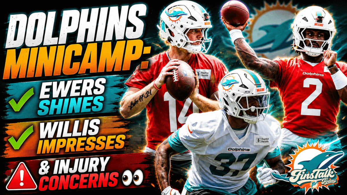 BobbyFinsTalk's tweet photo. A new episode of Fins Talk Today is LIVE TONIGHT at 8pm EST!

Powered by @FinsTalkNetwork &amp; @FinsTV 

Sponsored by @Canes_Wear 

Join me and @FinsSammy as we breakdown the latest news coming out of #MiamiDolphins minicamp plus much more!

Watch: https://t.co/l0tz4gpqqD #PhinsUp https://t.co/fgHhUNu80s