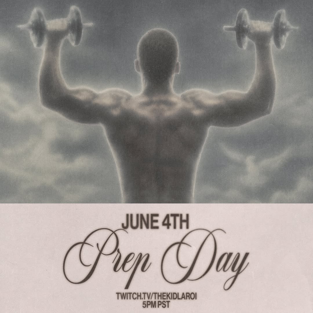 thekidlaroii's tweet photo. THE KID LAROI 
PREP DAY STREAM
TODAY AT 5PM PST 

https://t.co/CT16eqF98u https://t.co/w5Wo5rwqom