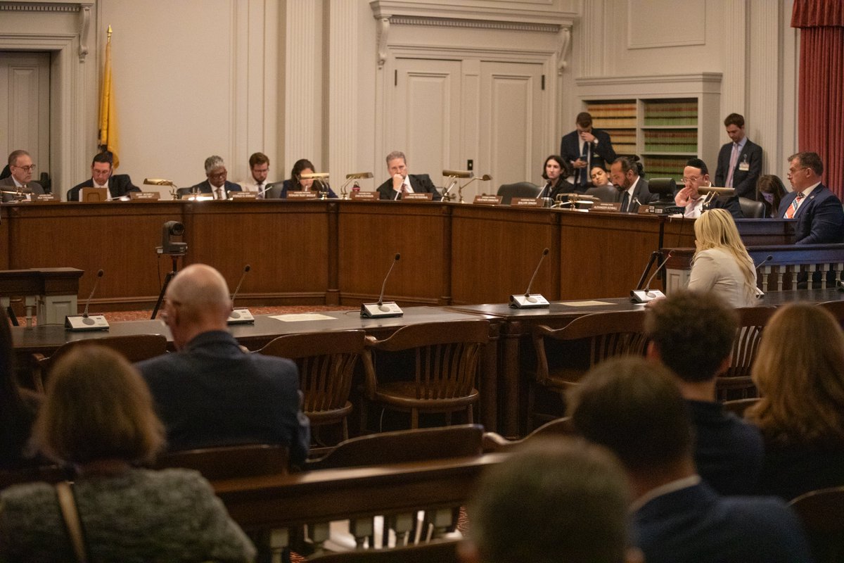 njassemblydems's tweet photo. Today, the Assembly Financial Institutions &amp; Insurance Committee held discussions on A4357, sponsored by Asw. Donlon, Asw. Speight &amp; Asw. Sweeney that would permanently extend telehealth reimbursement parity, helping ensure virtual care remains an option for patients &amp; providers. https://t.co/9Hkv6KETUs