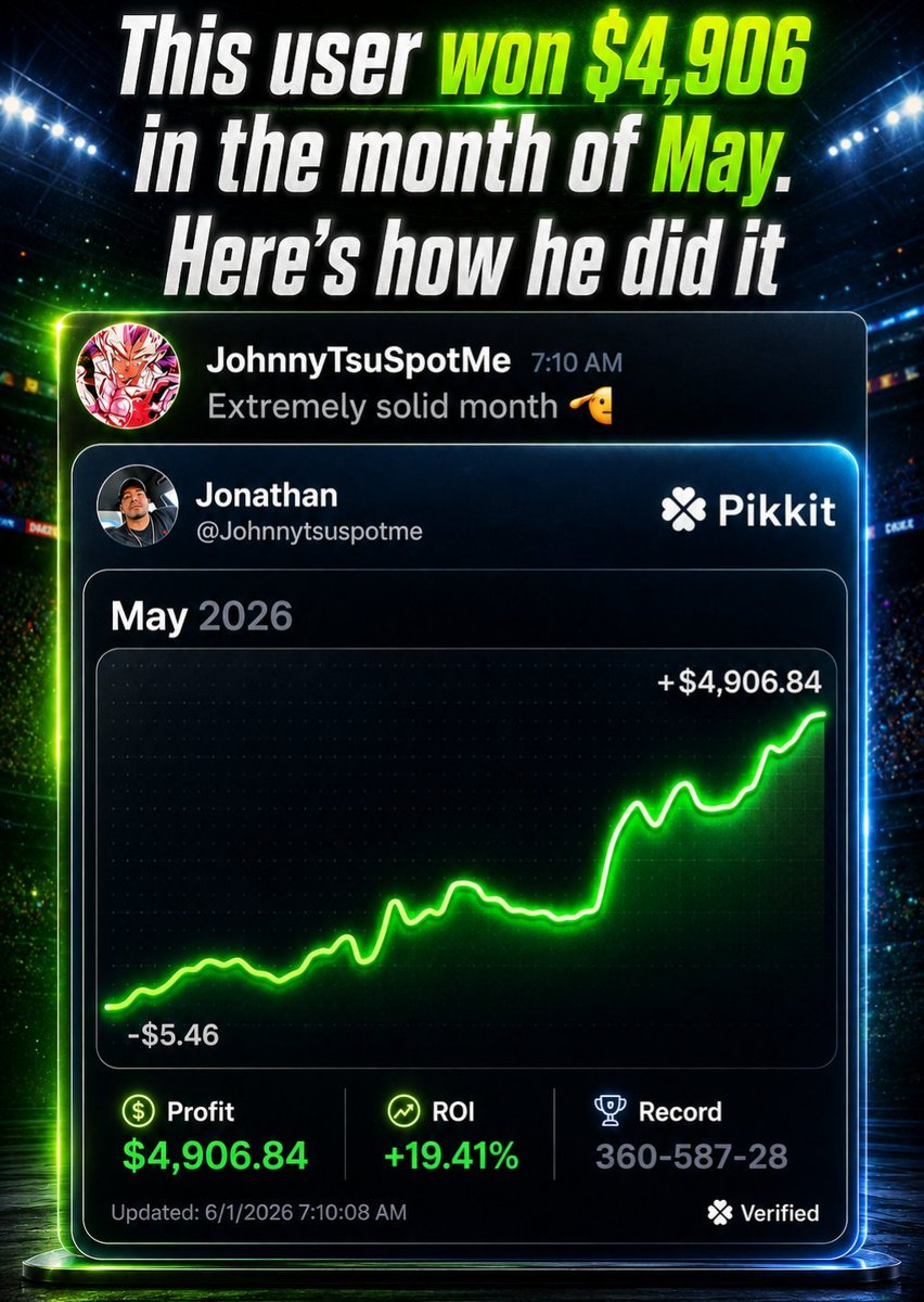 PickTheOdd's tweet photo. Proven Results from PTO users! 👇

+$8,240 ✅
+$1,068 ✅
+$4,906 ✅
+$5,466 ✅

Using an Odds Screen, Arbitrage &amp; +EV tool can turn betting into a data-driven, long-term profit strategy. https://t.co/yXSuIyHq6Z