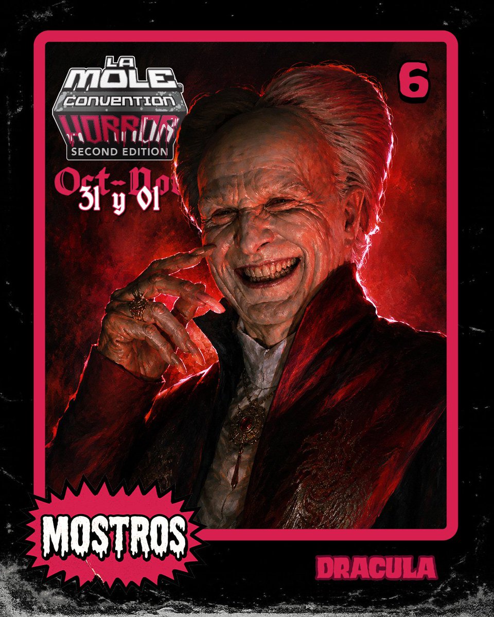 lamolemx's tweet photo. 🌜 Escúchalos... los hijos de la noche. ¡Qué música hacen!
#Mostros #Dracula #LaMoleHorrorEdition2 https://t.co/Ekp2alQl2U