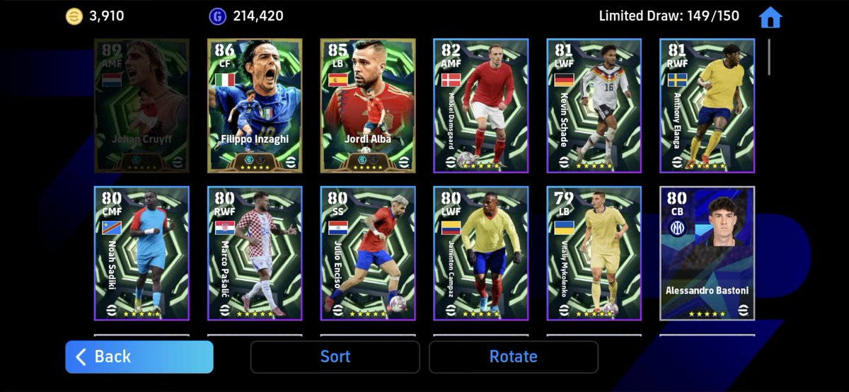 LFC_Watch01's tweet photo. @lacasaa__15 Thank you Konami. Third one on free spin since golden Baggio https://t.co/GNVtk8Zxy8