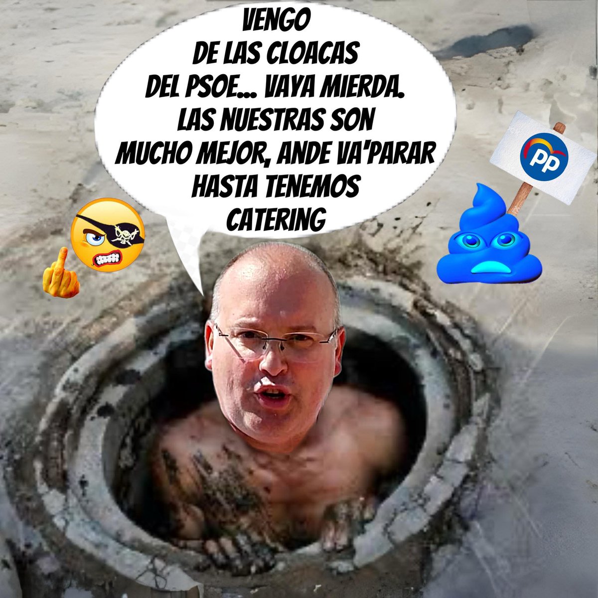 PlazaPorta48891's tweet photo. Que date en las Cloacas .🐀🐀
Es de dónde bienes  !! 
Y es el mejor sitio para  que vivas.
Cómo Rata 🐀 🐀 🐀 🐀 💩 💩 💩 💩 que eres,,,Porki cerdo 🐖 Tellado.... https://t.co/2fMlA9jxFe