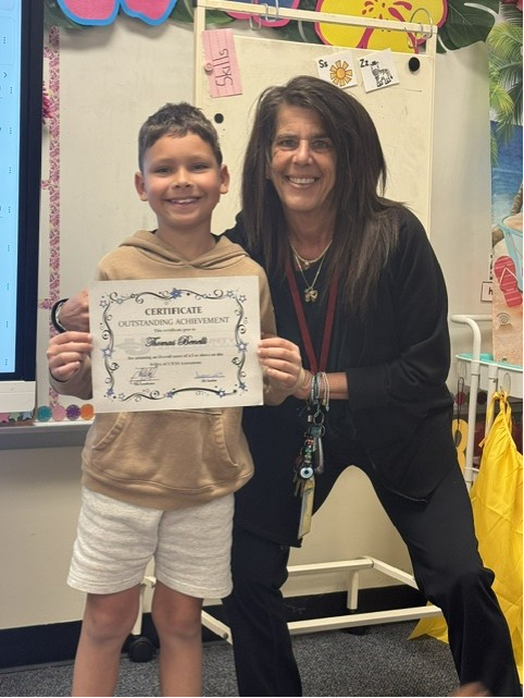 UCPS_ESL's tweet photo. Mrs. Neufer, teacher @KensingtonESNC, shared with Thomas' parents an exciting celebration with his ESL teacher, Mrs. Collins, honoring Thomas. He has officially Exited from the ML Program! Congratulations! @UCPSNC @AGHoulihan @Hemalalwani3 #TeamUCPS https://t.co/jHP9wIw2by