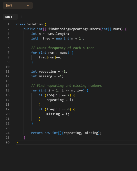 Priya_Chauhan05's tweet photo. 🗓️ Day 4 – #SDESheetChallenge
Completed three important problems today and revised some key DSA concepts.
✅ Find the Duplicate Number
✅ Find Missing and Repeating Numbers
✅ Count Inversions
#SDESheetChallenge #TakeUForward #Striver #DSA #Java #Programming https://t.co/5vnB8iDqki