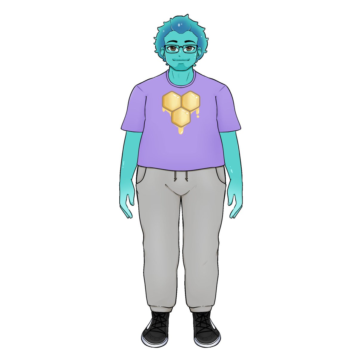 Anthony_Slime_'s tweet photo. @VTuberComics Male slime who is bi and big. (Jar automatically included)* (Sometimes shifts into a silver fox)** https://t.co/dUDUmYkqBQ