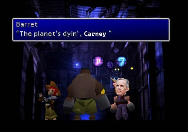 Kousatender's tweet photo. @MarkJCarney we don't want this at all, bro. 
literally gonna destroy the planet so you and your rich friends can make a couple extra bucks? disgusting. https://t.co/mBKR1hCNne