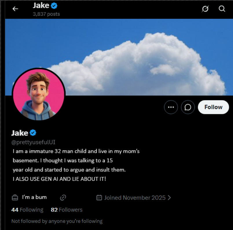 AzaleaRaven2009's tweet photo. @prettyusefulUI @LadyMoonstoneVT Yeah and I saw your other tweets through your profile. All you do is throw insults. Then assume I'm a child because I calling out your bs. You were being a dick because someone doesn't like gen AI. You're not an artist and mature. Pop off queen tho. https://t.co/NA5ecTRgjK