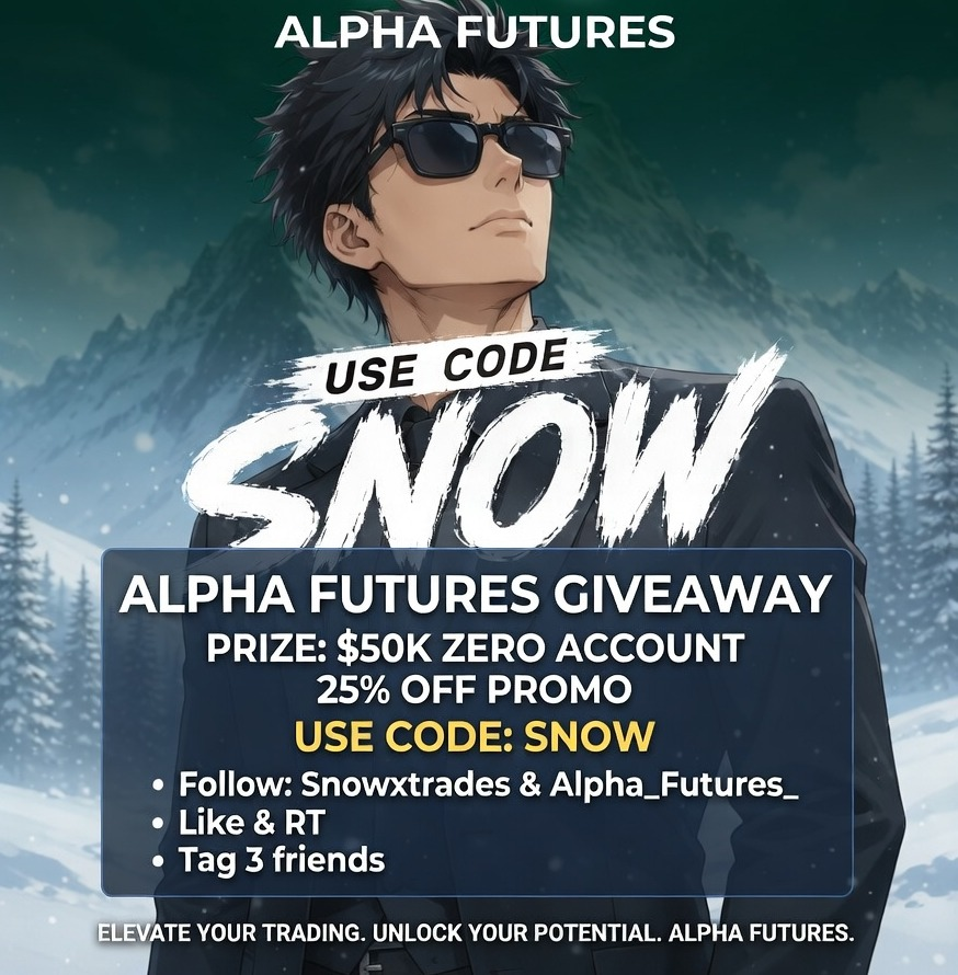snowxtrades's tweet photo. @Alpha_Futures_ just hit $70,000,000 in payouts! 

We are celebrating with 25% OFF all accounts! 
🎁 $50k Zero account giveaway🎁

To enter: 
* Follow: @snowxtrades &amp; @Alpha_Futures_ 
* Like &amp; Repost
* Tag 3 Friends

Winners in 5 days ‼️ https://t.co/owQUNIMxVi