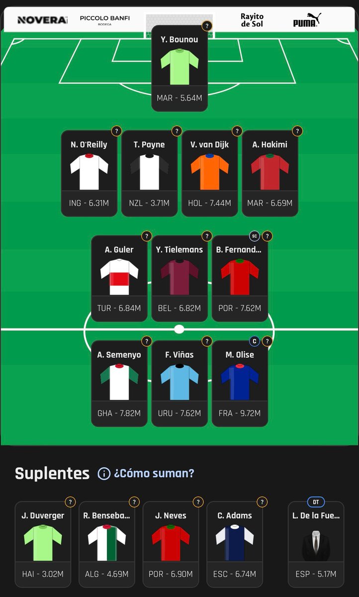 TTendenciaX's tweet photo. "Fantasy Manager":
Porque sacaron el nuevo GranDT del Mundial. Creá tu equipo mundialista, competí contra tus amigos y sumá puntos con cada partido. https://t.co/w55pWwxkLX