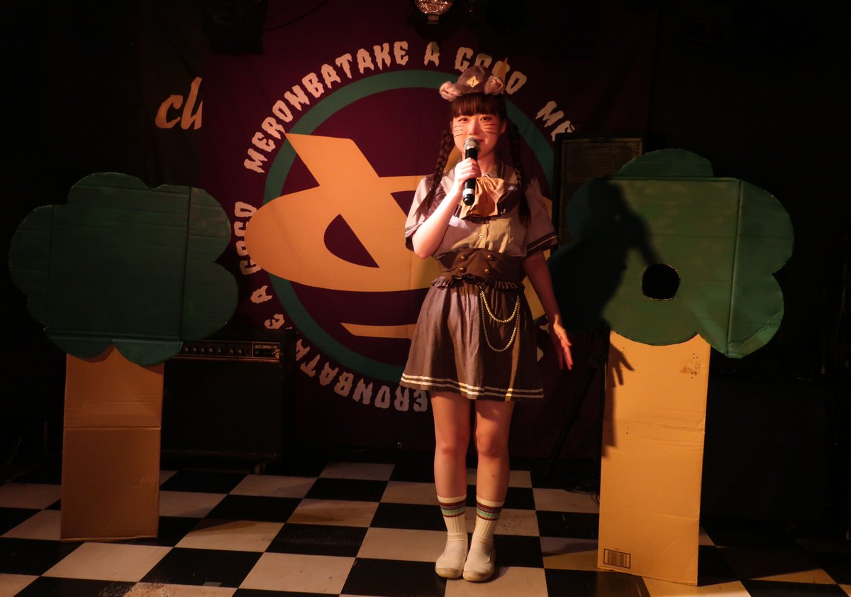RRZZ12's tweet photo. 5/31荻窪クラブドクターでのめろん畑その2 #CREPESHOW #めろん畑agogo https://t.co/EujWJhbzyu