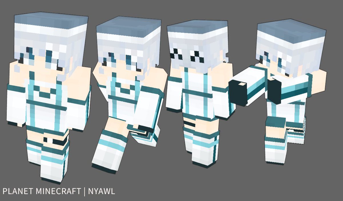 nyapoki_020's tweet photo. Nyawl's Original pack,
Minecraft skin, Hd texture version
alex type 🩵🗨
#minecraft_skin #customskin #pixelart #マイクラスキン #minecraft https://t.co/Re5MEpnNJz