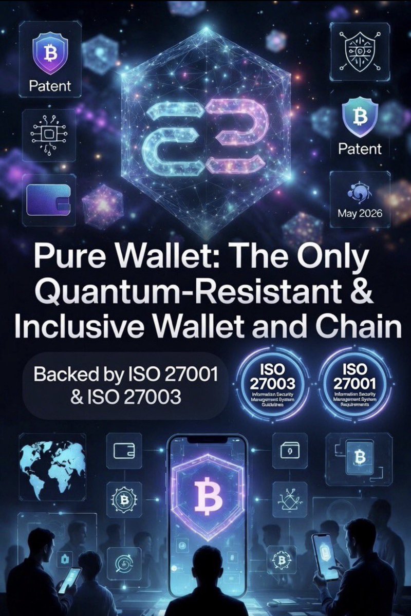 lipjr524's tweet photo. Everything red today. $BTC at $62K, liquidations everywhere, the timeline in full panic.

None of it touched @PureWalletPlus. The wallet still works offline, the patents are still filed, the ISO cert is still real, and the presale rice is still $0.0400 for about two more days before it goes back up.

Red markets don’t change what’s actually built. They just scare people away from looking. 

$PWT #PureWallet #QuantumSingularity