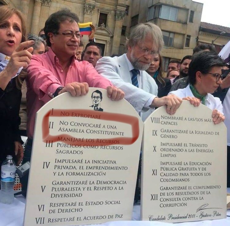 YamidLopezS's tweet photo. Bajar una constituyente para conseguir votos. Esa película ya la vimos. Les creerá la mamá de Tarzán. https://t.co/WUnwQ9QDzw