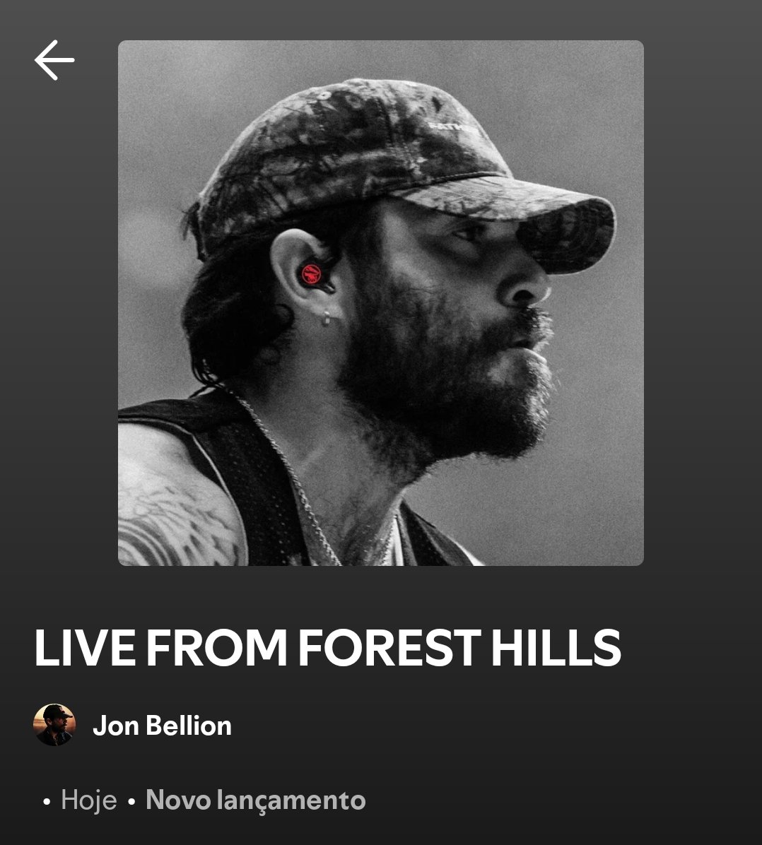 jbellionnation's tweet photo. JESUS IS BACK 

I MEAN JON BELLION IS BACK

FF LIVE NOW ON STREAMING SERVICES 

PUT YOUR FAVE IN REPLIES 

Q&amp;A 7 PM EST
 
YOUTUBE PREMIERE 7:30 PM EST https://t.co/Sxw61XuI1W