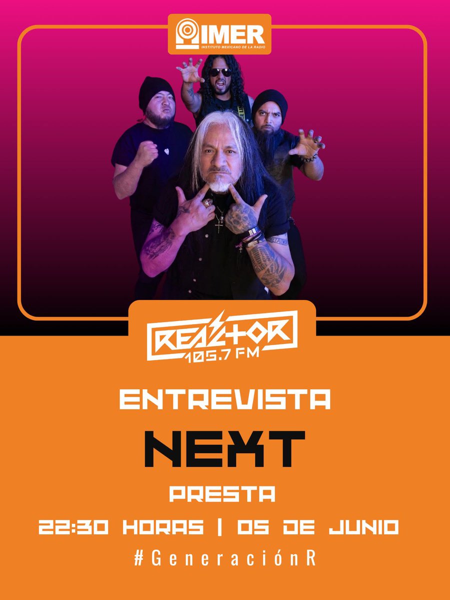 alanext's tweet photo. Este Viernes 5 de junio 26. Presentación oficial para la radio. De nuestro nuevo disco #MasacreTotal  editado por @BAMBAMRECORDS  Agradezco a mis amigos de @prestareactor @Reactor105 22:30PM https://t.co/4W4ndnntlk
